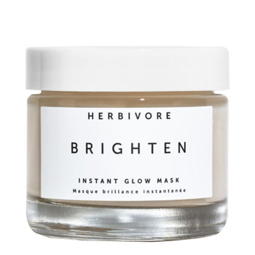Herbivore Botanicals Brighten Pineapple + Gemstone Mask on white background