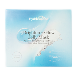 Brighten and Glow Jelly Mask Advanced Brightening Treatment on white background