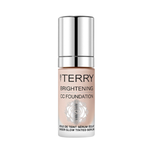 By Terry Brightening CC Foundation 1C - Fair Cool, 30ml/1.01 fl oz By Terry Brightening CC Foundation 8C - Deep Cool on white background