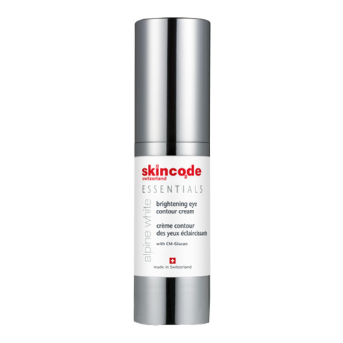 Skincode Brightening Eye Contour Cream on white background