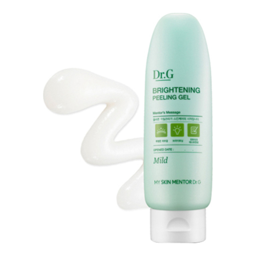 Dr G Brightening Peeling Gel on white background