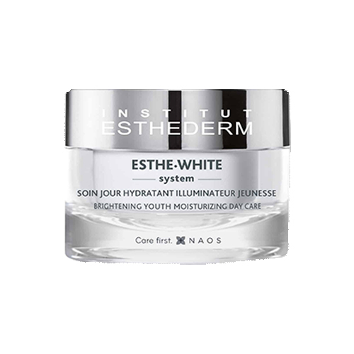 Institut Esthederm Brightening Youth Moisturizing Day Care on white background