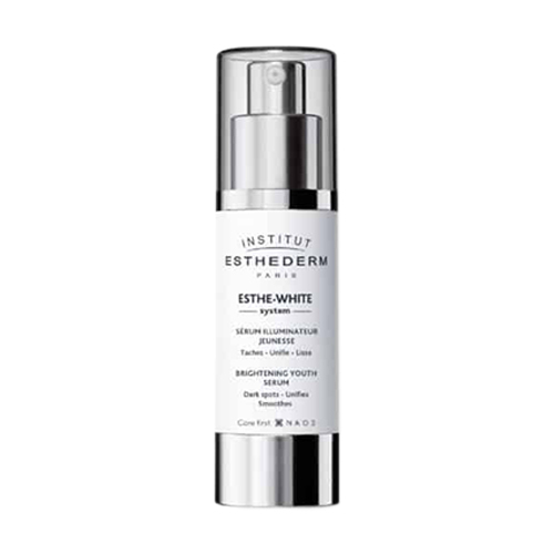 Institut Esthederm Brightening Youth Serum on white background