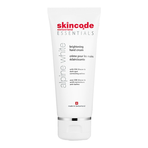 Skincode Brightening Hand Cream on white background