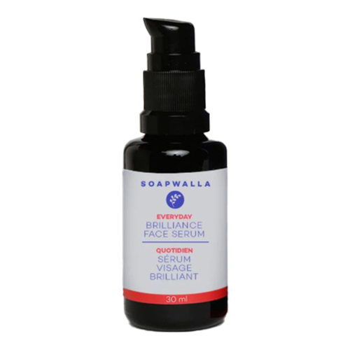 Soapwalla Brilliance Face Serum on white background