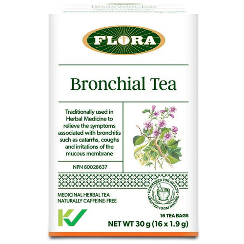 Flora Bronchial Tea, 16 x 1.9g/0.1 oz