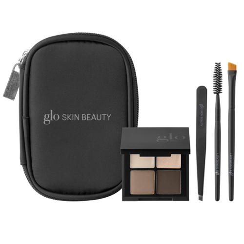 Glo Skin Beauty Brow Collection - Brown on white background