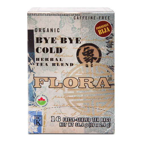 Flora Bye Bye Cold on white background