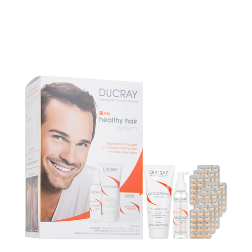 Ducray Healthy Hair System for MEN on white background
