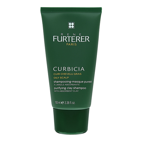 Rene Furterer Curbicia Purifying Clay Shampoo with Absorbent Clay, 100ml/3.4 fl oz