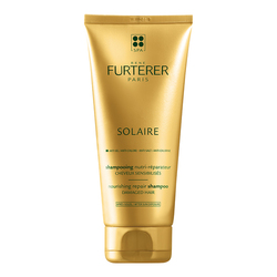 Solaire Nourishing Repair Shampoo on white background