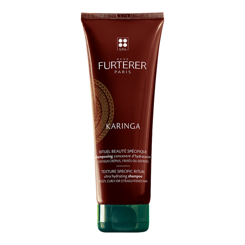 Rene Furterer Karinga Ultra Hydrating Shampoo on white background
