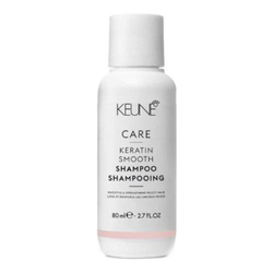 Care Keratin Smoothing Shampoo on white background