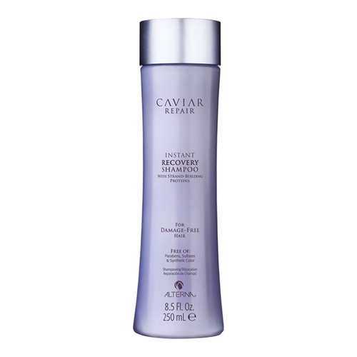 Alterna CAVIAR REPAIR Instant Recovery Shampoo on white background