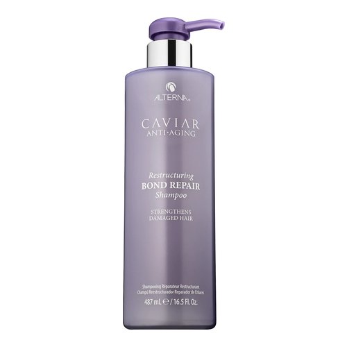 Alterna Caviar Restructuring Bond Repair Shampoo on white background