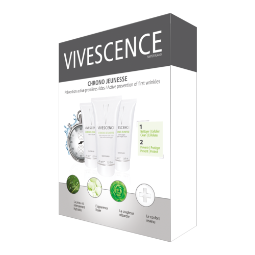 Vivescence Chrono Jeunesse Cream Set on white background