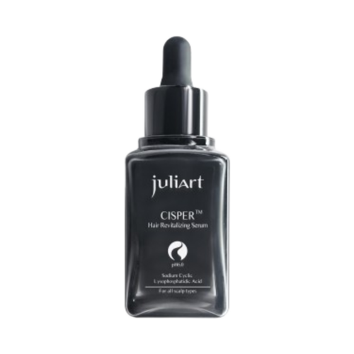 Juliart CISPER Hair Revitalizing Serum on white background