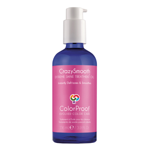 ColorProof CrazySmooth Extreme Shine Treatment Oil on white background