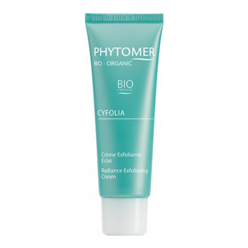 Phytomer CYFOLIA Organic Radiance Exfoliating Cream on white background