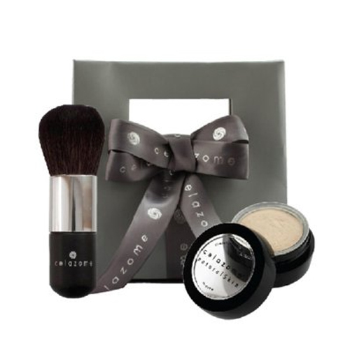 Celazome Cosmetic Beauty Set on white background