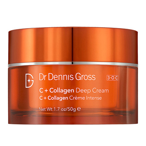 Dr Dennis Gross C+ Collagen Deep Cream on white background