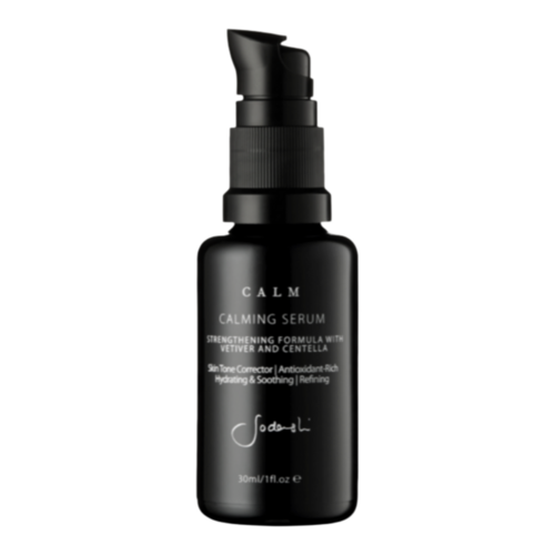 Sodashi Calming Serum on white background