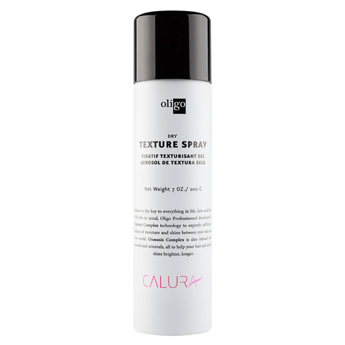 Oligo Professionel Calura Care and Styling Dry Texture Spray on white background