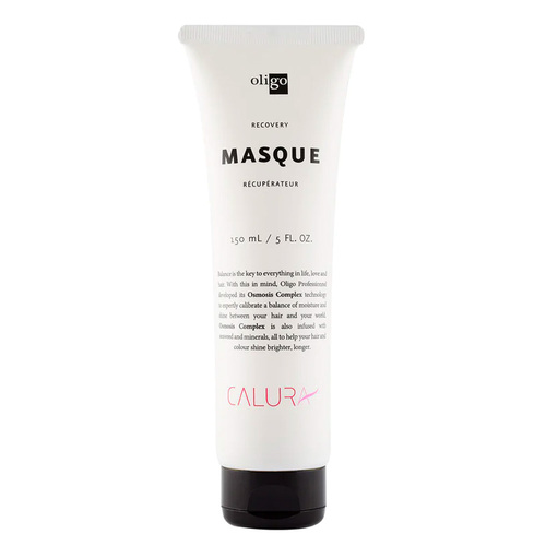 Oligo Professionel Calura Care and Styling Recovery Masque on white background
