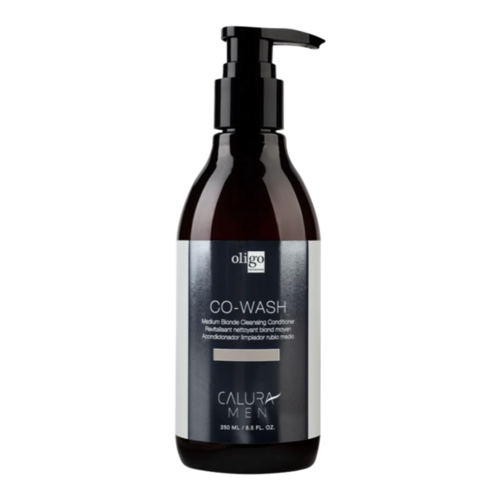 Oligo Professionel Calura Gloss Men Cowash Medium Blonde on white background