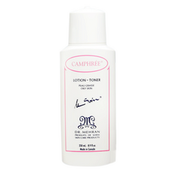 Camphor Toner on white background