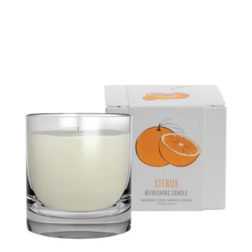 Loma Organics Cranberry Romance Candle on white background
