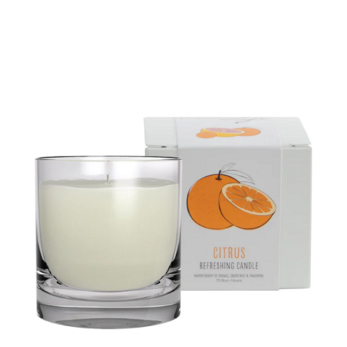 Loma Organics Clove Insight Candle on white background