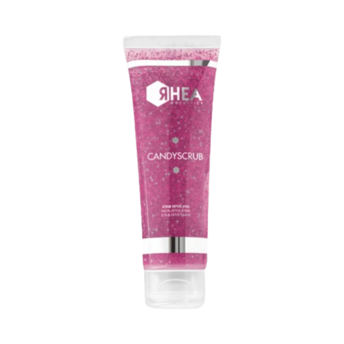 Rhea Cosmetics Candy Scrub - Facial Detox Scrub on white background
