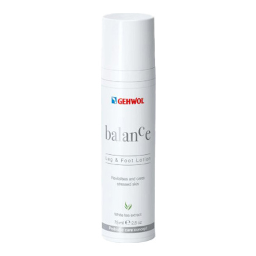 Gehwol Balance Leg and Foot Lotion on white background