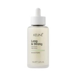 Care Long and Strong Super Serum on white background