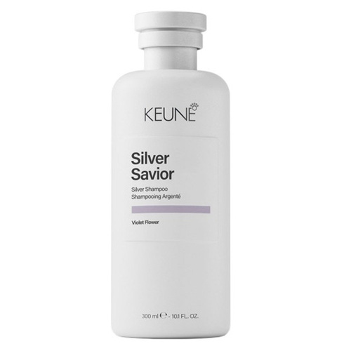 Keune Care Silver Savior Shampoo, 80ml/2.7 fl oz Keune Care Silver Savior Silver Shampoo on white background