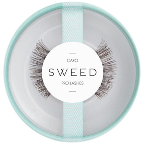 Sweed Lashes Caro - Brown on white background