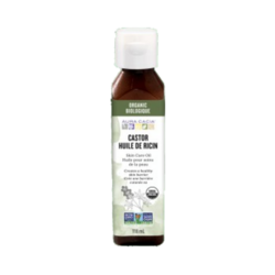 Castor Oil - Organic on white background