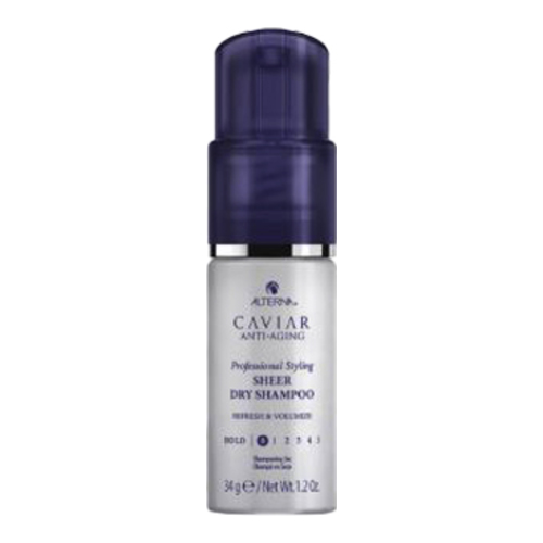 Alterna Caviar Sheer Dry Shampoo on white background