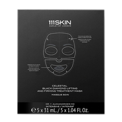 Celestial Black Diamond Lifting and Firming Mask Box on white background