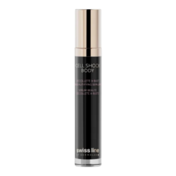 Cell Shock Body Decollete and Bust Beautifying Serum on white background