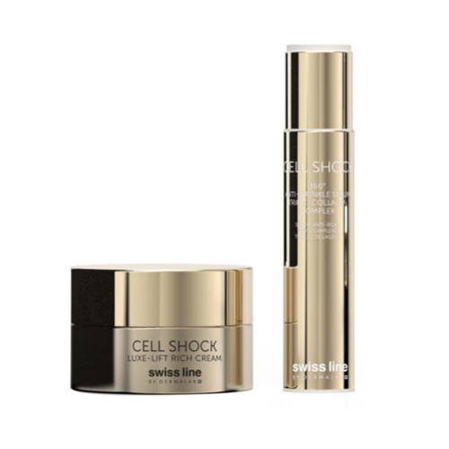 Swiss Line Cell Shock Face Care Gift Set on white background