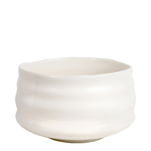 Teami Ceramic Matcha Bowl - Pink on white background