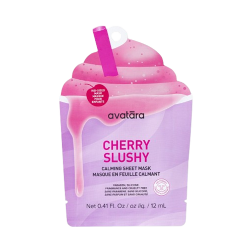 Avatara Cherry Slushy Kids Mask on white background