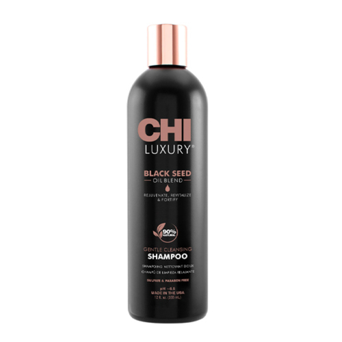 CHI Luxury Black Seed Gentle Cleansing Shampoo on white background