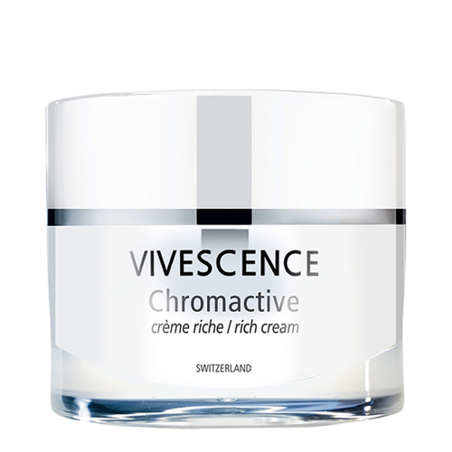 Vivescence Chromactive Brightening Complex Rich Cream on white background