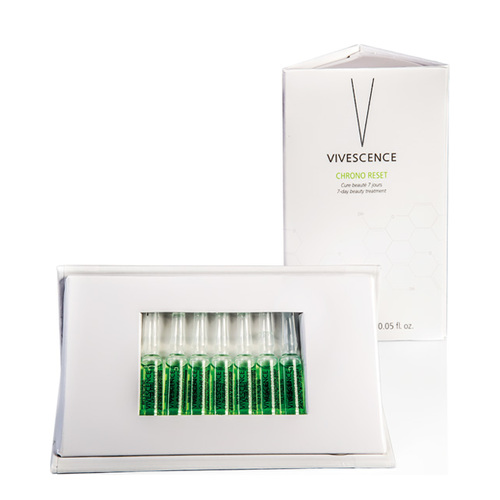 Vivescence Chrono Jeunesse 7-day Beauty Reset Treatment (7 x 1.5ml) on white background