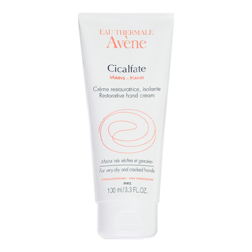 Avene Cicalfate Hand on white background