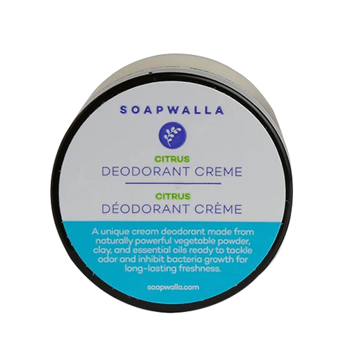 Soapwalla Citrus Deodorant Cream, 57g/2 oz