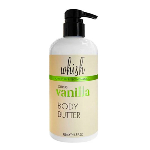 Whish Citrus Vanilla Body Butter, 488ml/16 fl oz
